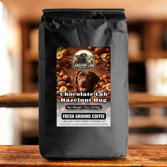 Chocolate Lab Hazelnut Hug